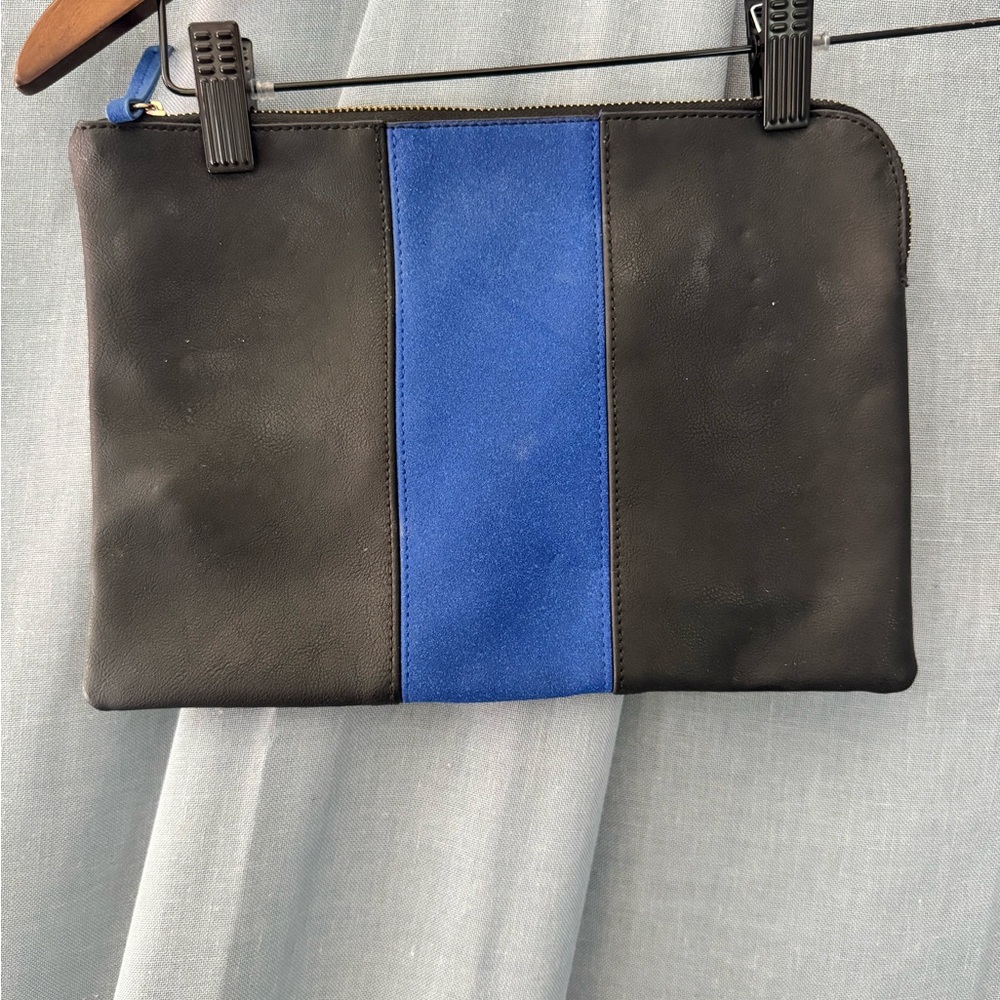 Black and Blue WhoWhatWear Clutch